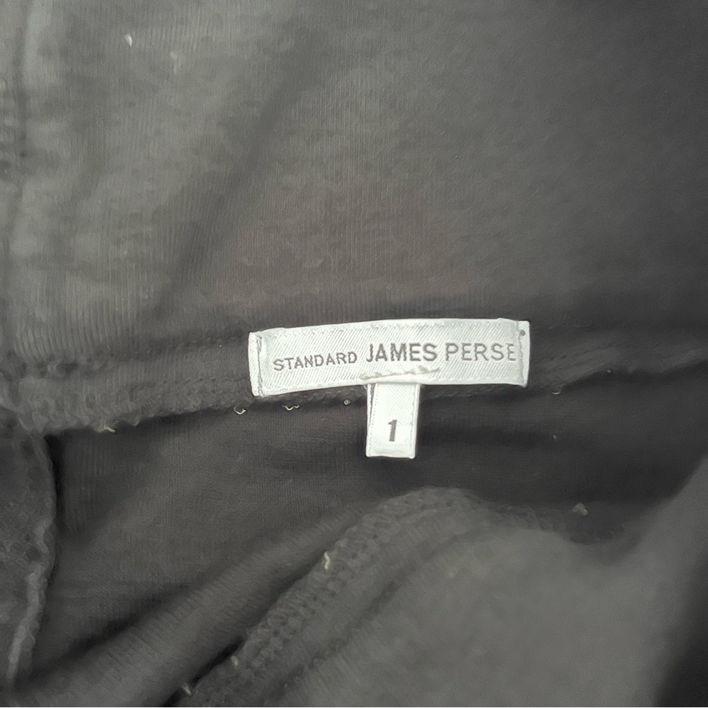 James Perse short and skirt set black size 1 skirt size 3 top - Picture 5 of 5